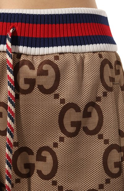 Брюки GUCCI коричневого цвета по цене 141120 руб., арт. 685762 XJD3N, фото 5 Брюки GUCCI, арт. 685762 XJD3N, фото 5