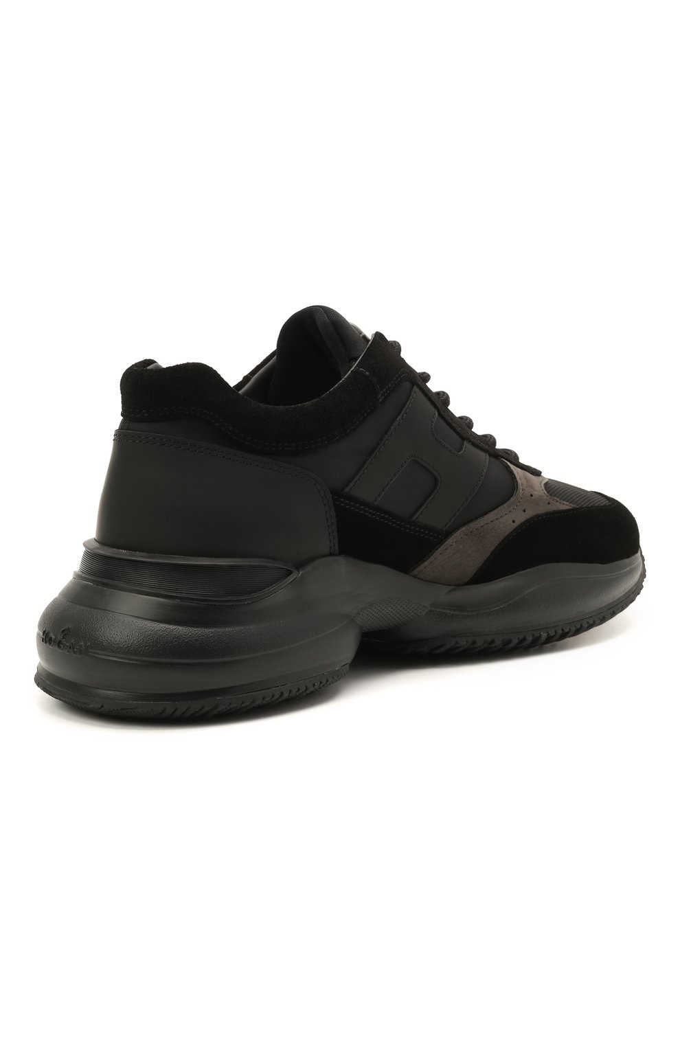 Комбинированные кроссовки HOGAN, арт. HXM5450DN90PNS, фото 4