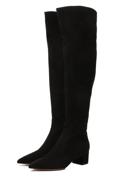 Замшевые сапоги GIANVITO ROSSI, арт. G80652.45RIC.C45NER0, фото 1