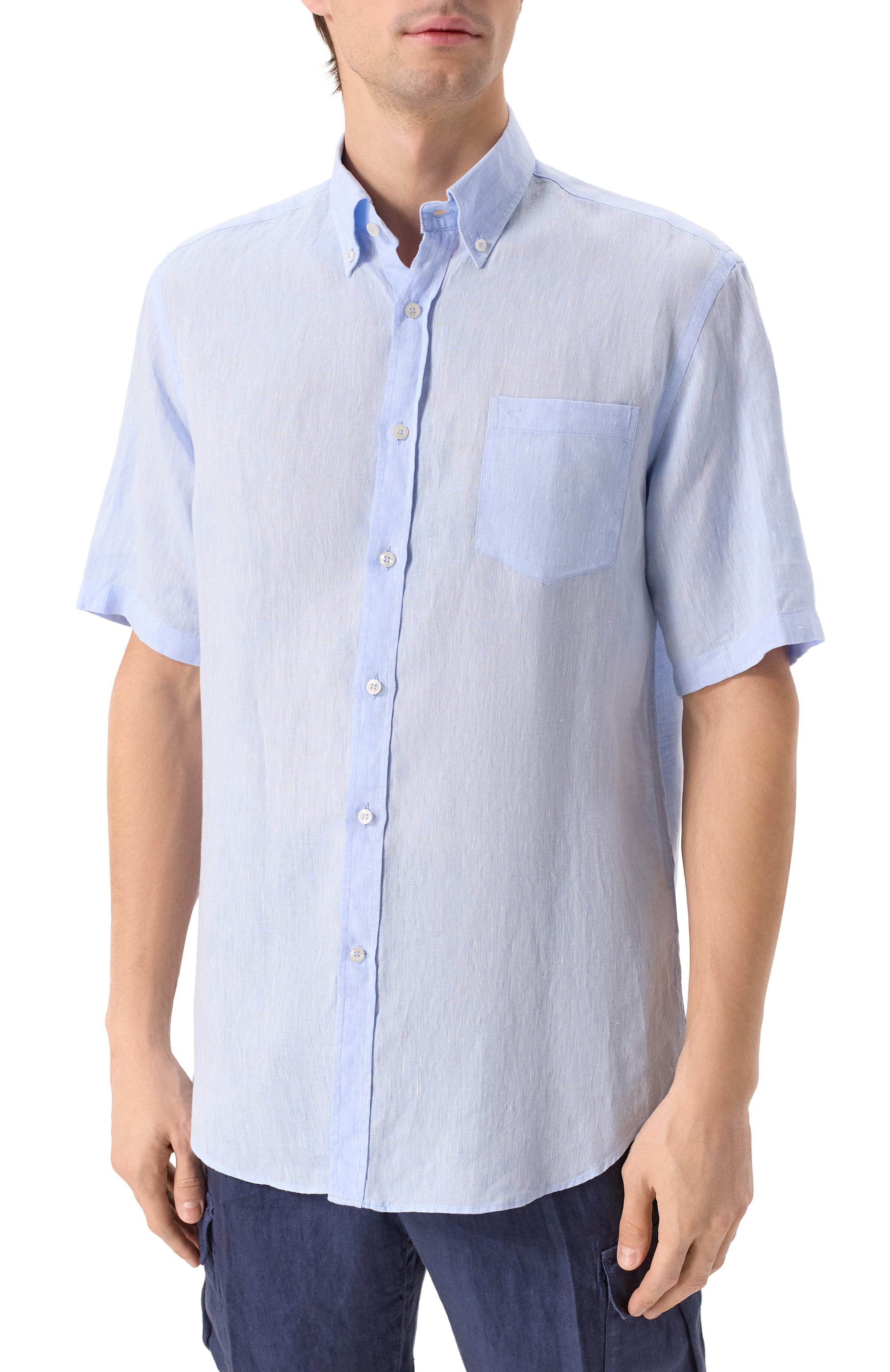 Льняная рубашка PAUL&SHARK, арт. 25413007, фото 3