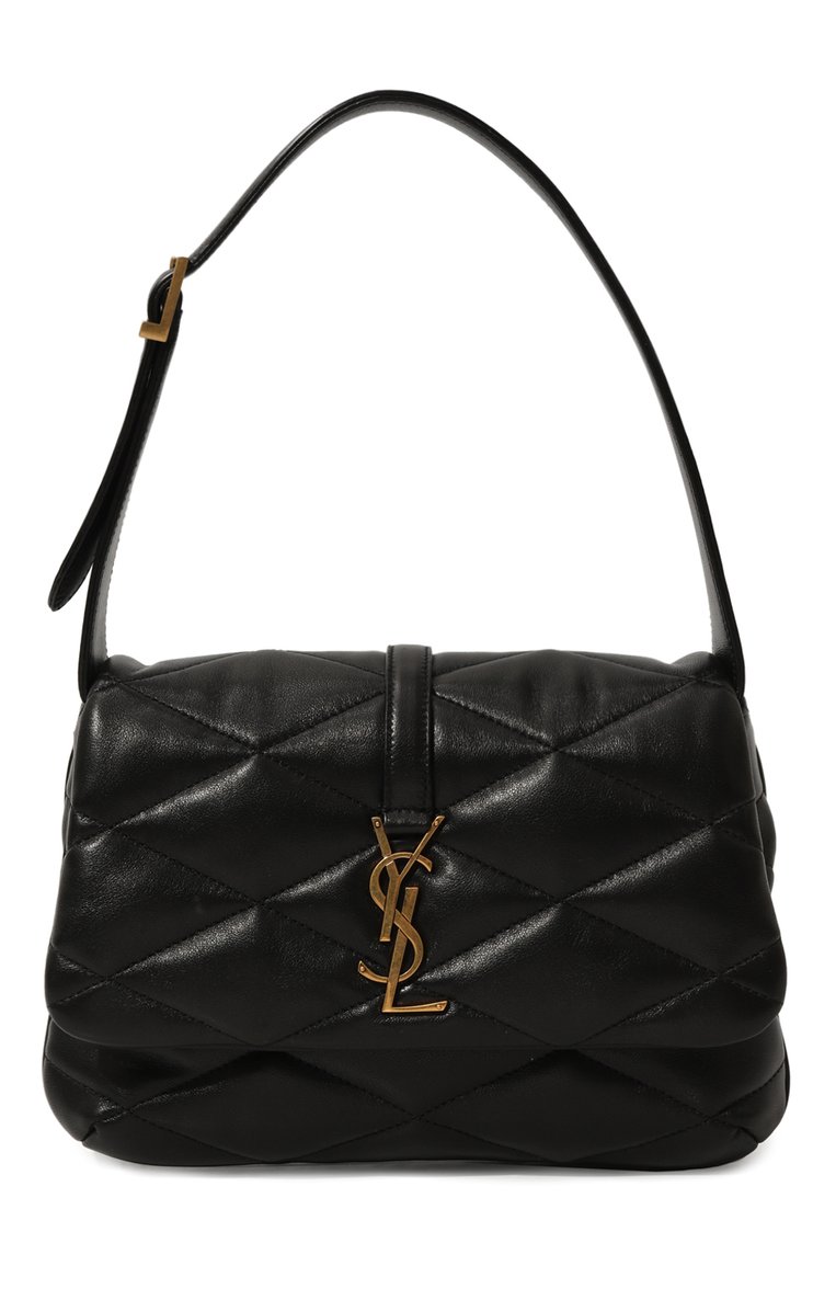 Женская сумка le 57 SAINT LAURENT черного цвета, арт. 698567/AAA00 | Фото 1 (Материал: Натуральная кожа; Размер: small)