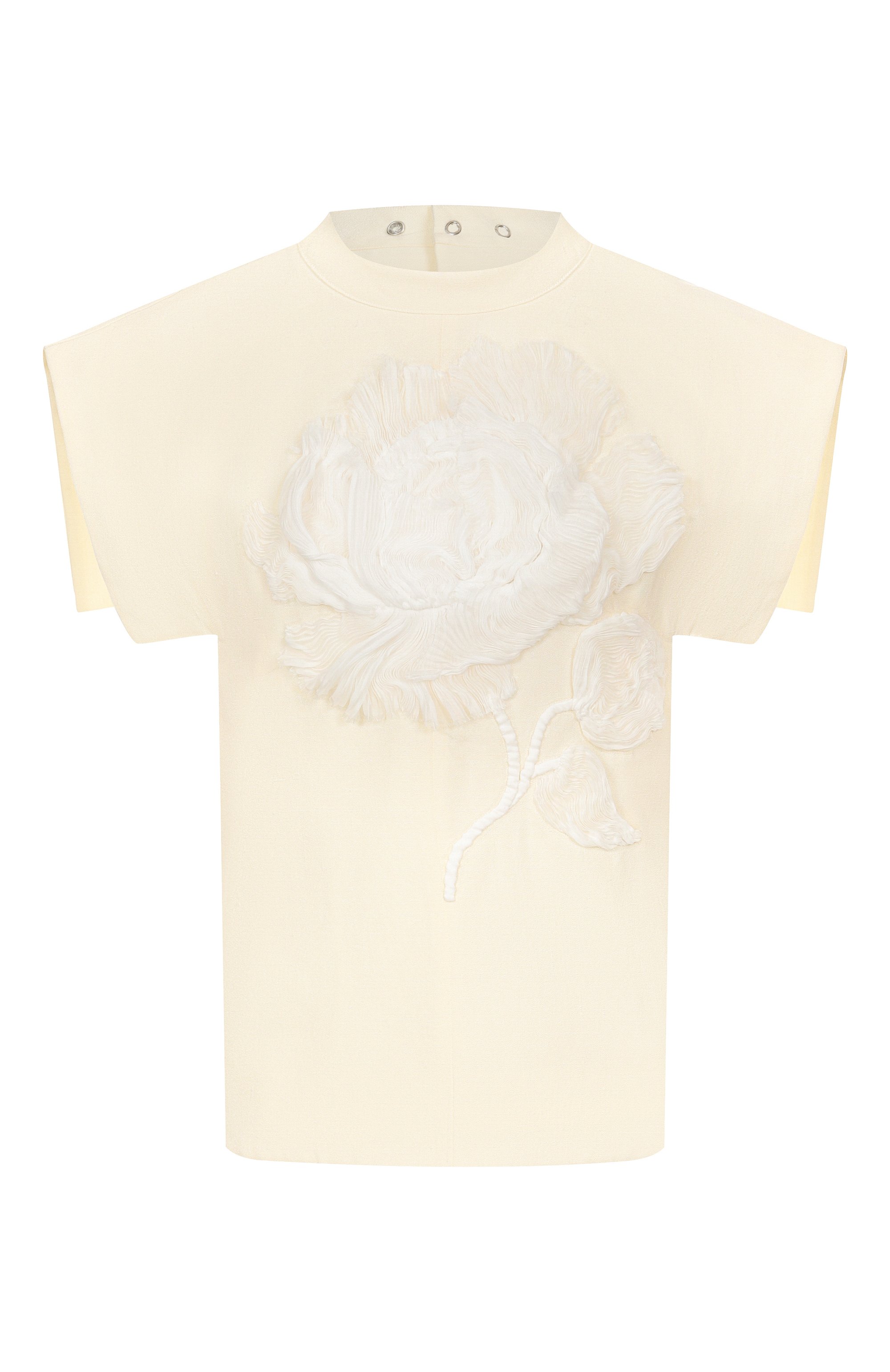 Топ из вискозы и шелка JIL SANDER, арт. J03NC0305/J65005, фото 1