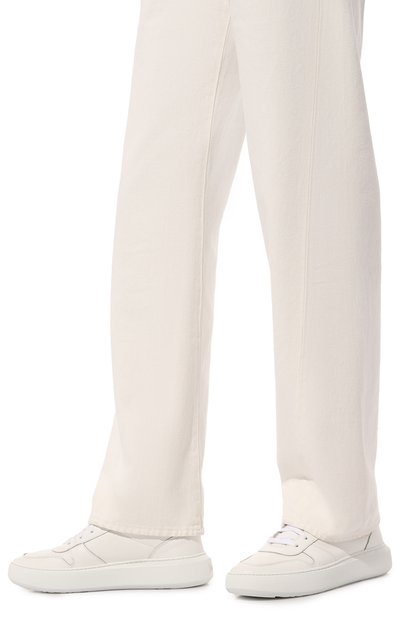 Кожаные кеды HERNO, арт. SH012DM/SH0E7, фото 3