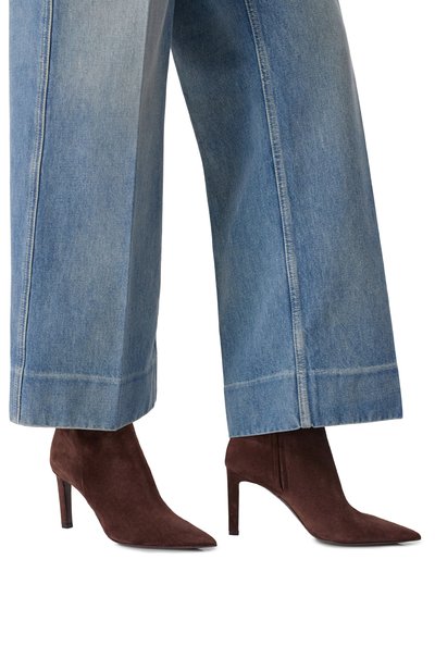 Женские замшевые ботильоны frankie 85 JIMMY CHOO, арт. FRANKIEAB85SVV