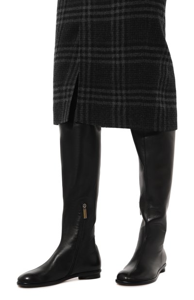 Кожаные ботфорты kumiko MATTIA CAPEZZANI, арт. W414/NAPPA, фото 3