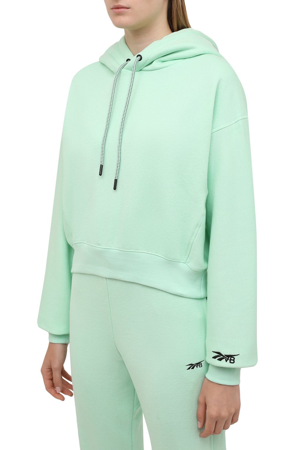 Хлопковое худи reebok x victoria beckham REEBOK, арт. H30278, фото 3