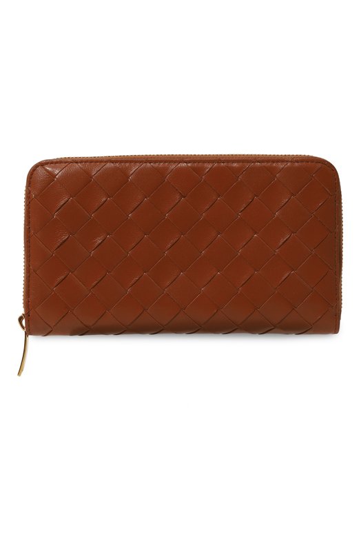 Кожаный кошелек Bottega Veneta 742332/VCPP2 Коричневый 742332/VCPP2