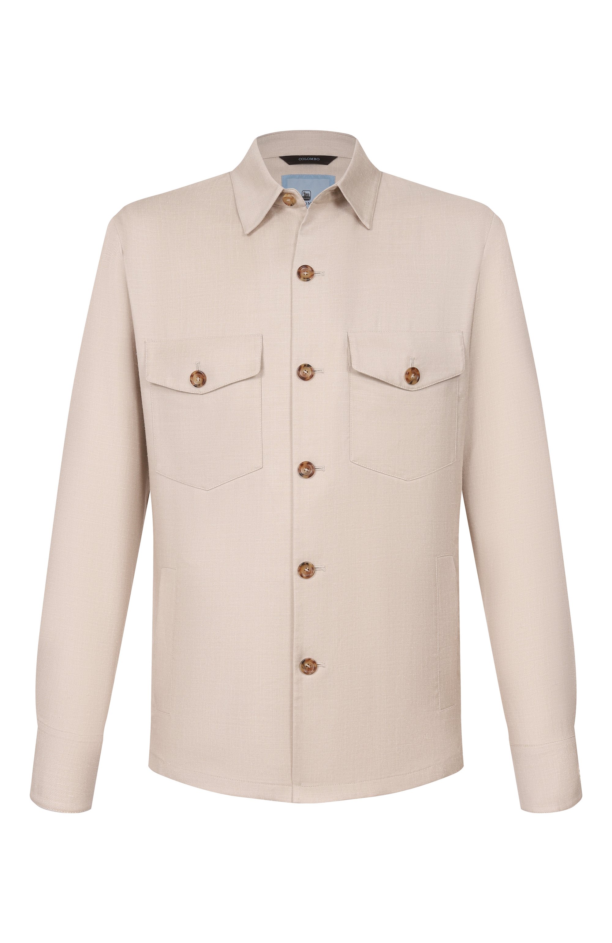 Рубашка из кашемира и шелка COLOMBO, арт. CM00379/77541-10, фото 1