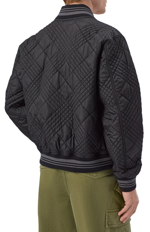 Бомбер Burberry 8121605 Чёрный  8121605 Фото 4