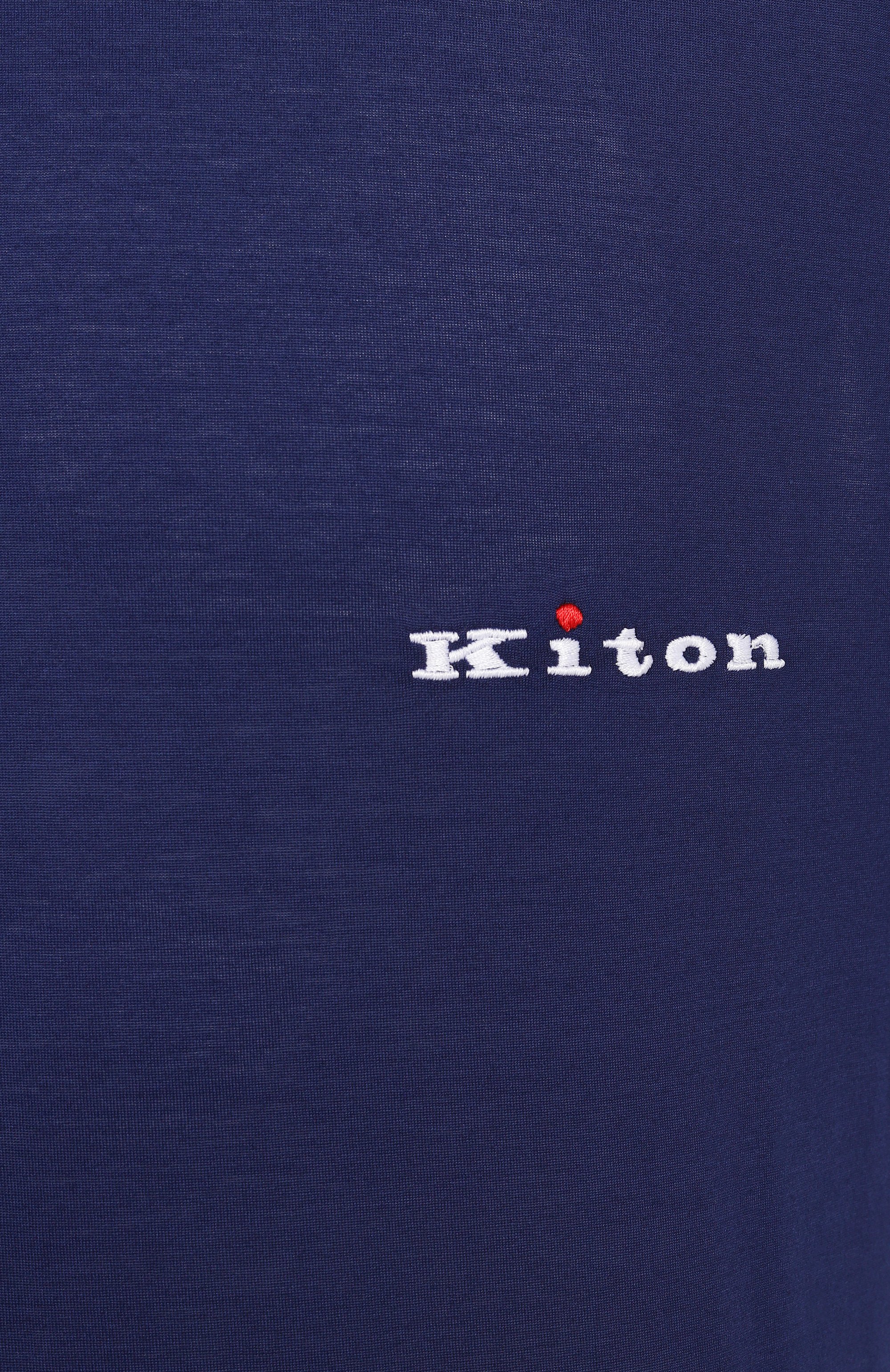 Хлопковая футболка KITON, арт. UMK0717K296, фото 6