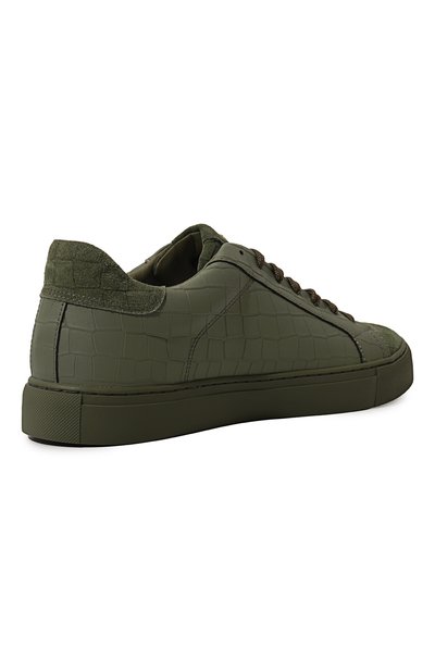 Кожаные кеды essence HIDE AND JACK хаки цвета по цене 17950 руб., арт. ED0BL, фото 5 Кожаные кеды essence HIDE AND JACK, арт. ED0BL, фото 5