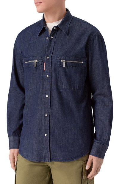 Джинсовая рубашка DSQUARED2, арт. S74DM1009/D30029, фото 3