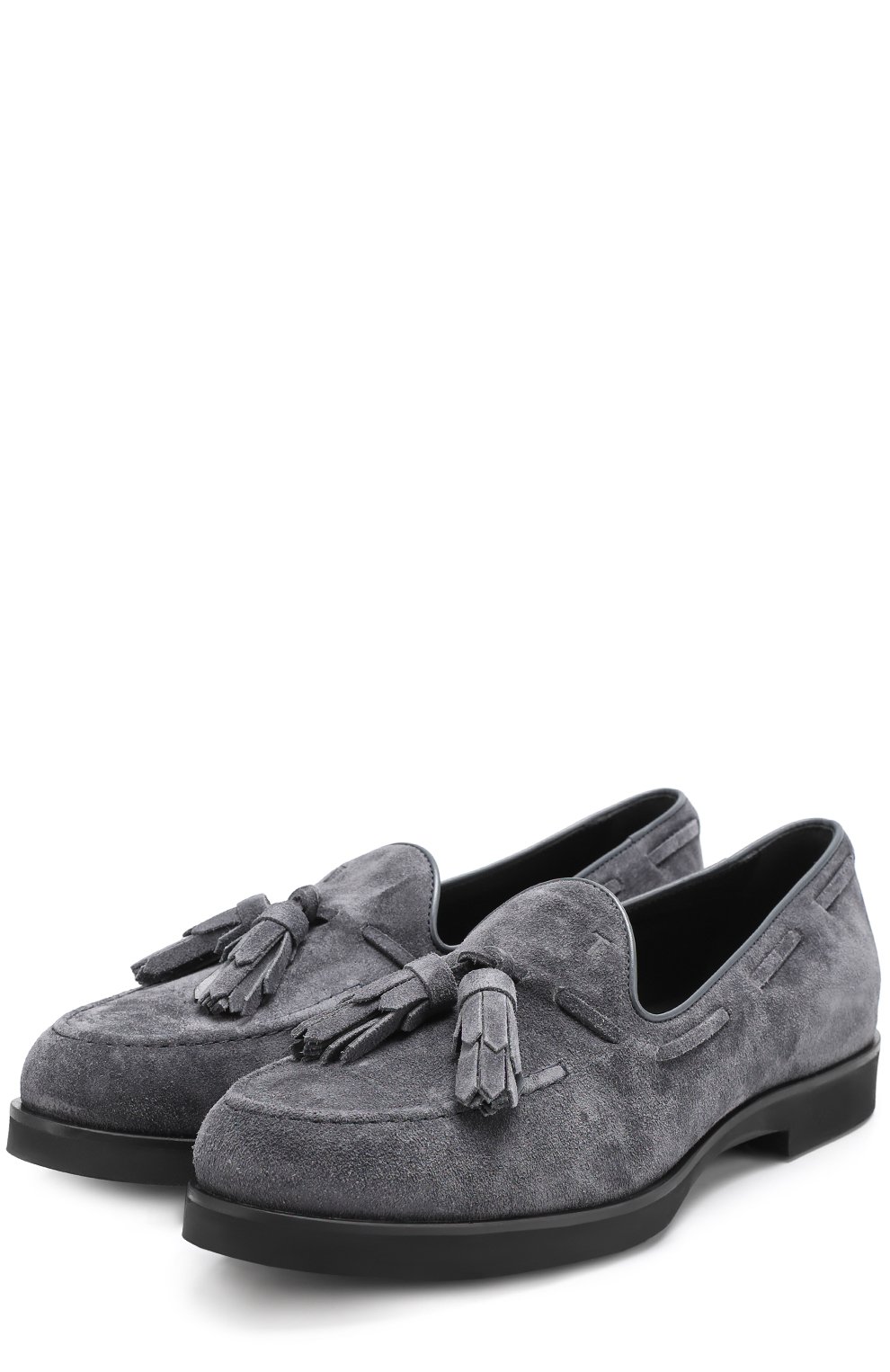 Замшевые лоферы с кисточками TOD’S, арт. XXW0ZQ0V820F59U814, фото 1