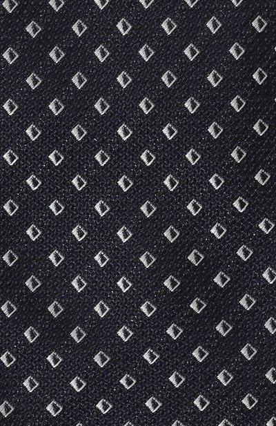 Шелковый галстук EMPORIO ARMANI темно-синего цвета по цене 13400 руб., арт. 340075/4F647, фото 4 Шелковый галстук EMPORIO ARMANI, арт. 340075/4F647, фото 4