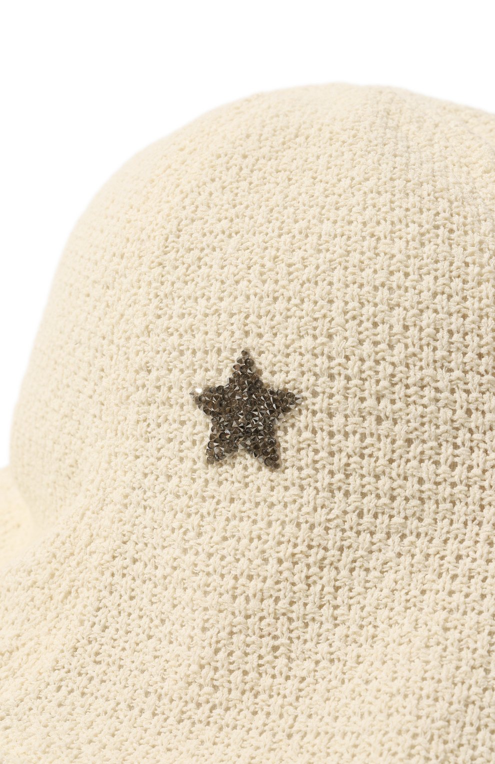 Хлопковая панама LORENA ANTONIAZZI кремового цвета по цене 42850 руб., арт. P23215CE05A/1329, фото 4 Хлопковая панама LORENA ANTONIAZZI, арт. P23215CE05A/1329, фото 4