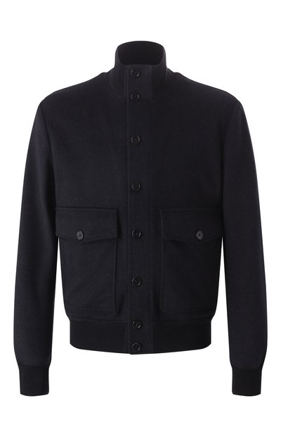 Мужской бомбер из кашемира и шерсти DOLCE & GABBANA, арт. G9BIBT/FU2D1