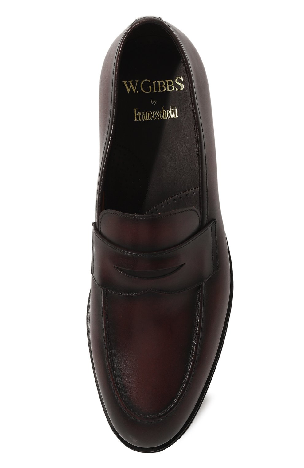 Кожаные пенни-лоферы W.GIBBS, арт. 0354003, фото 6