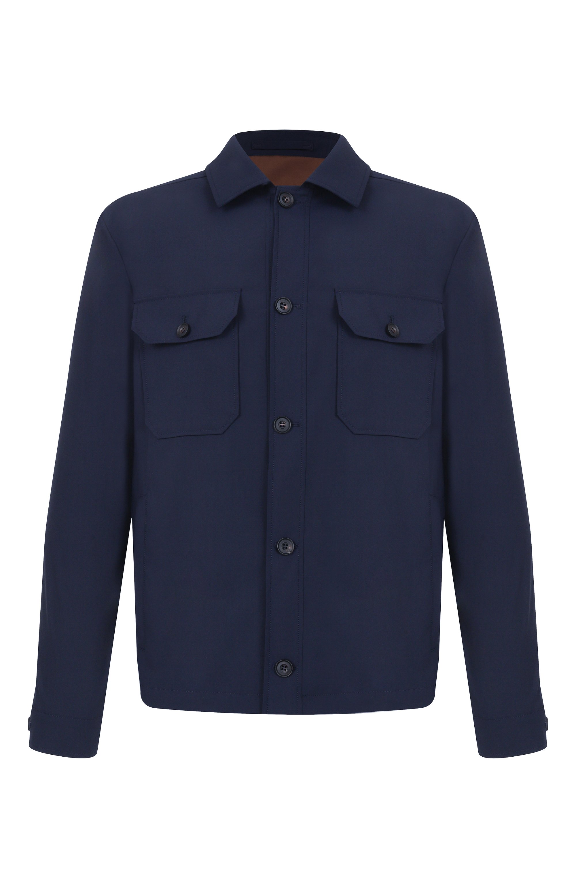 Шерстяная куртка-рубашка CORNELIANI, арт. 25LI23-2518523, фото 1