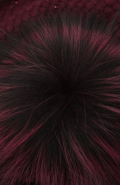 Кашемировая шапка WILLIAM SHARP, арт. A32-15/SILVER F0X DYED, фото 3