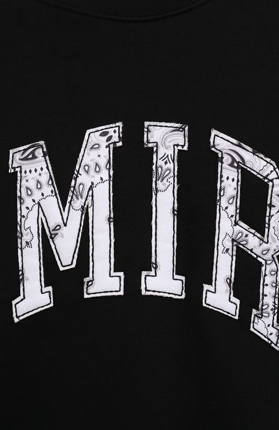 Хлопковый свитшот AMIRI, арт. MJSC001-001, фото 5