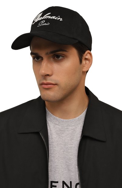 Хлопковая бейсболка BALMAIN, арт. DH1XA231/CD29, фото 2