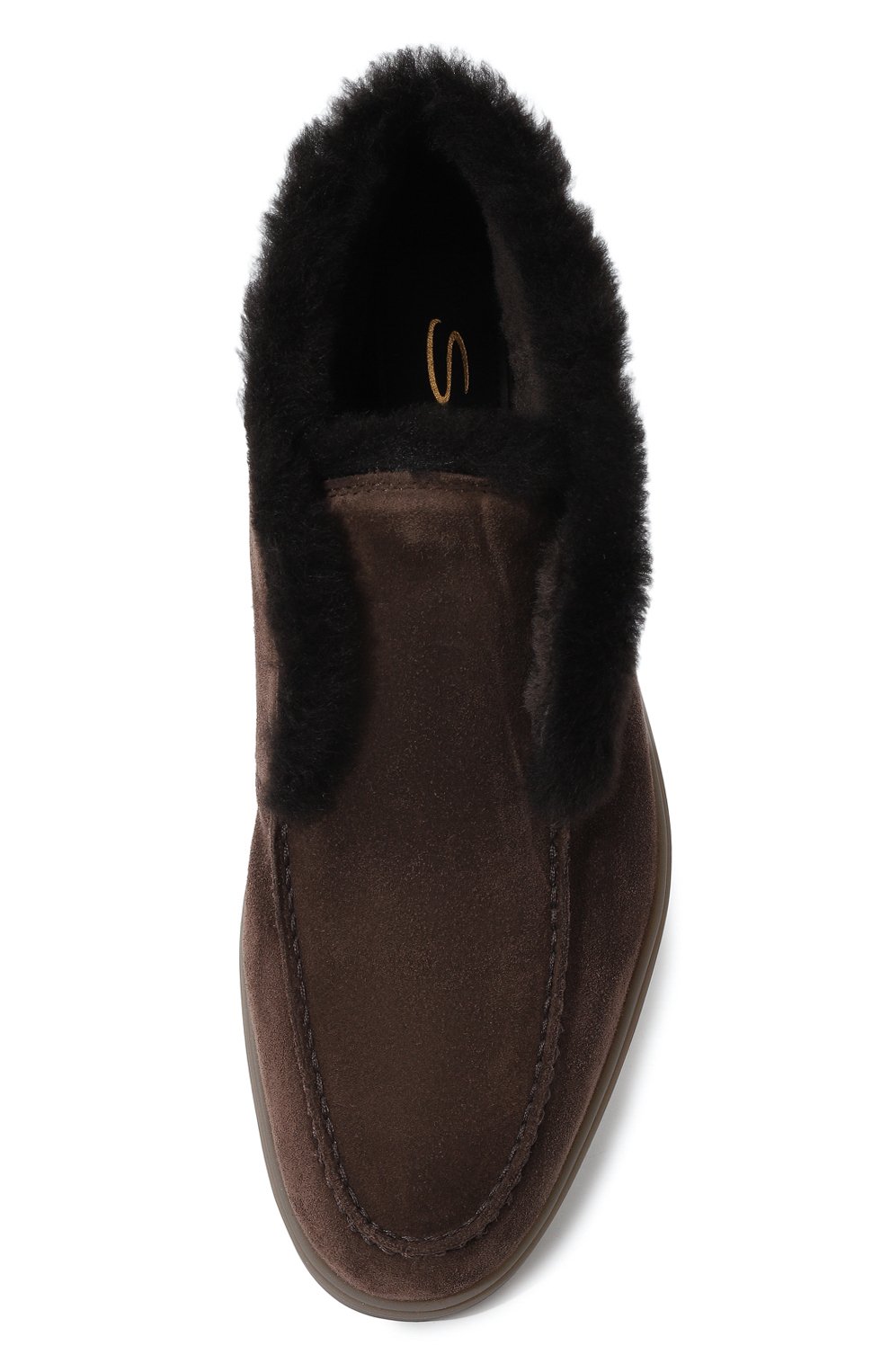 Замшевые ботинки yalta SANTONI, арт. WUYA58457TM0ASV7, фото 6