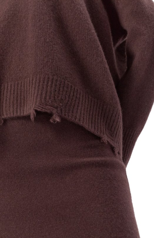 Кашемировый свитер Addicted MK896-1 Коричневый  MK896-1 Фото 5