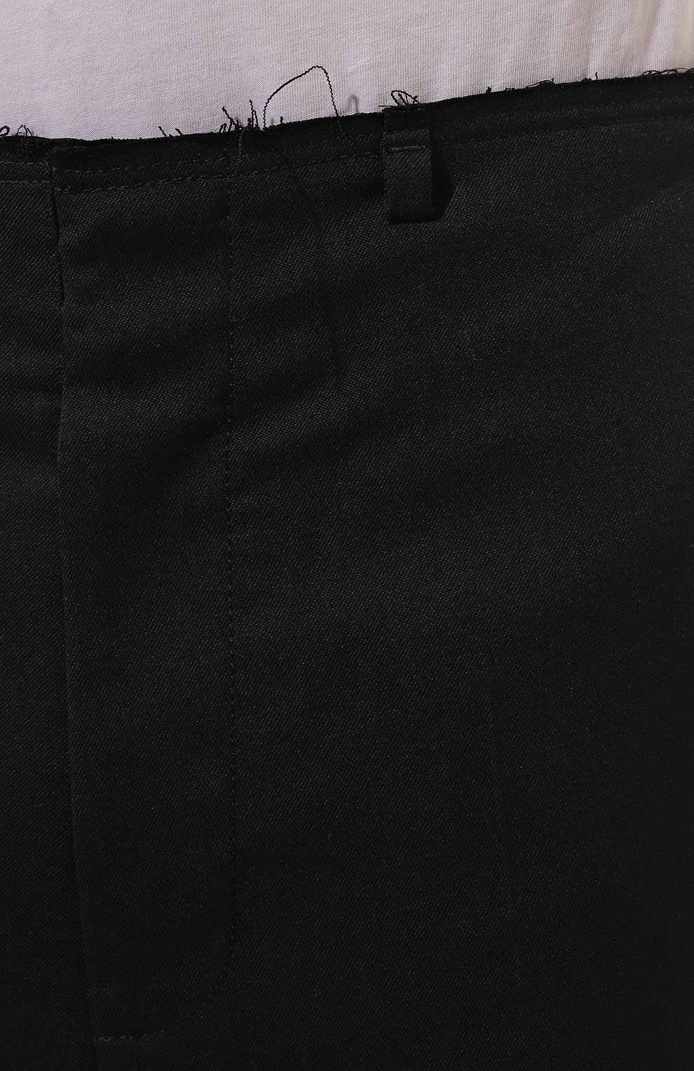 Брюки MM6 черного цвета по цене 58950 руб., арт. SH2KA0014/M35227, фото 5 Брюки MM6, арт. SH2KA0014/M35227, фото 5