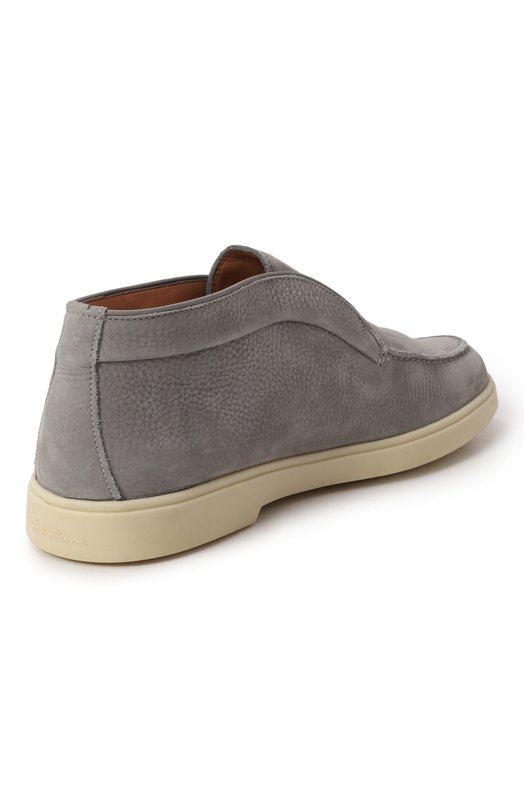 Ботинки из нубука Santoni WUYG58458TISNPRX Серый  WUYG58458TISNPRX Фото 5