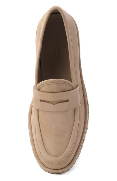 Замшевые лоферы GIORGIO ARMANI, арт. X2A408/XF686, фото 5