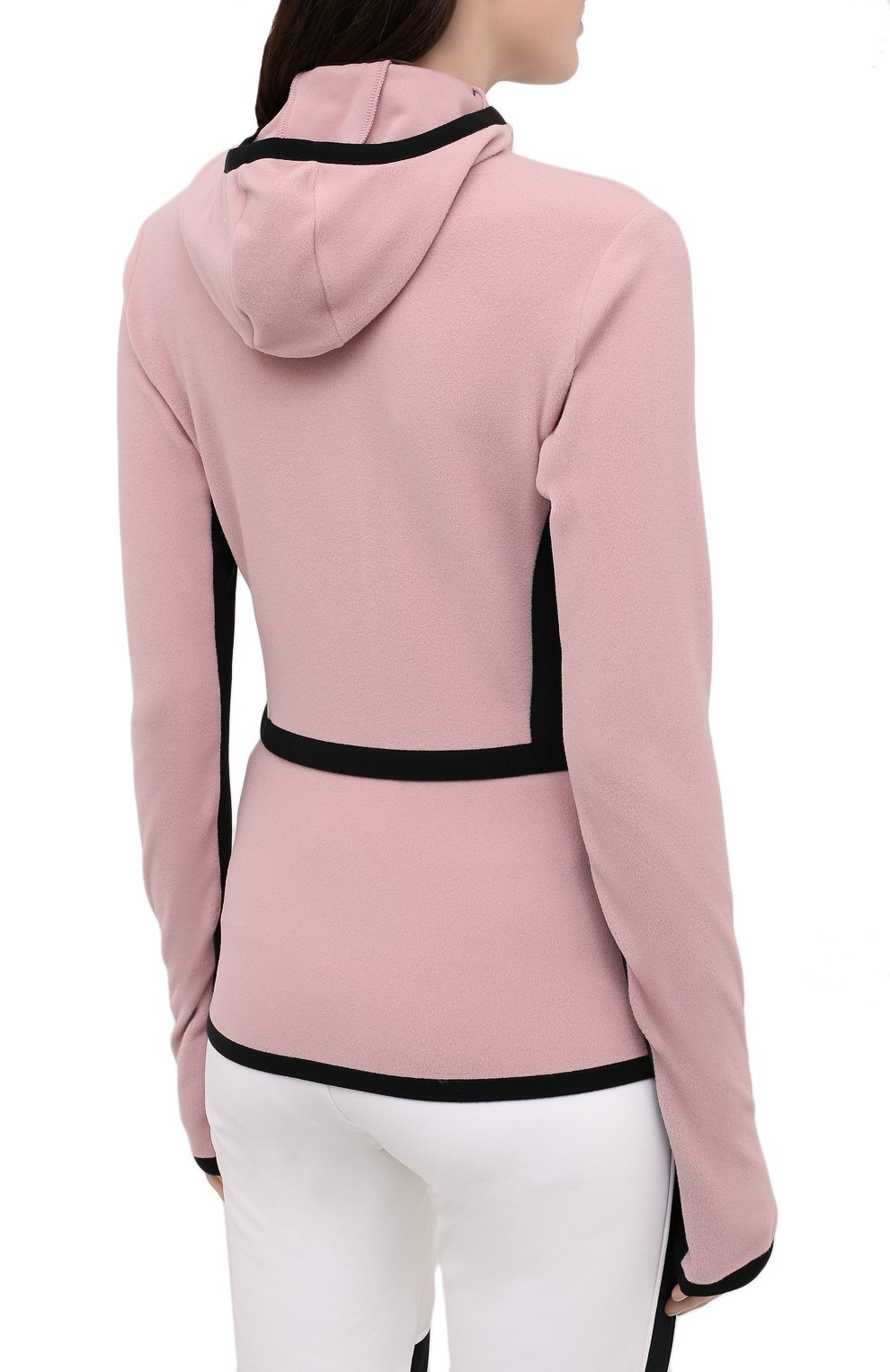 Кардиган MONCLER розового цвета по цене 63000 руб., арт. F2-098-8G710-00-80093, фото 4 Кардиган MONCLER, арт. F2-098-8G710-00-80093, фото 4