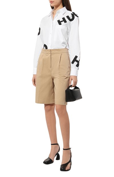 Хлопковая рубашка HUGO, арт. 50496410, фото 2