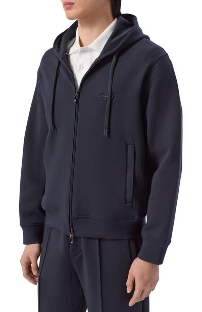 Хлопковая толстовка EMPORIO ARMANI, арт. EM004538/AF10013, фото 3