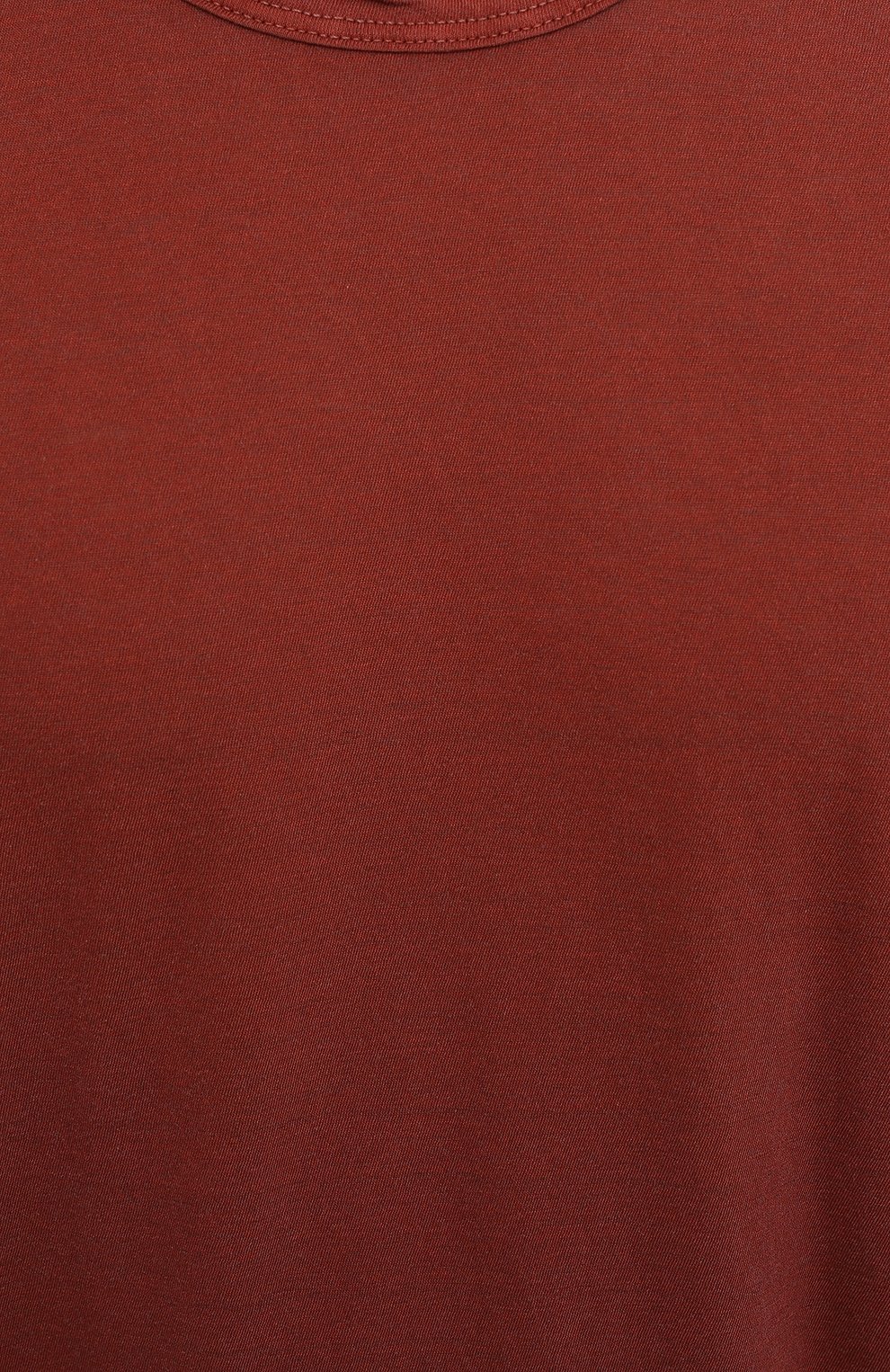 Хлопковая футболка JAMES PERSE красного цвета по цене 22400 руб., арт. MKJ3360, фото 5 Хлопковая футболка JAMES PERSE, арт. MKJ3360, фото 5