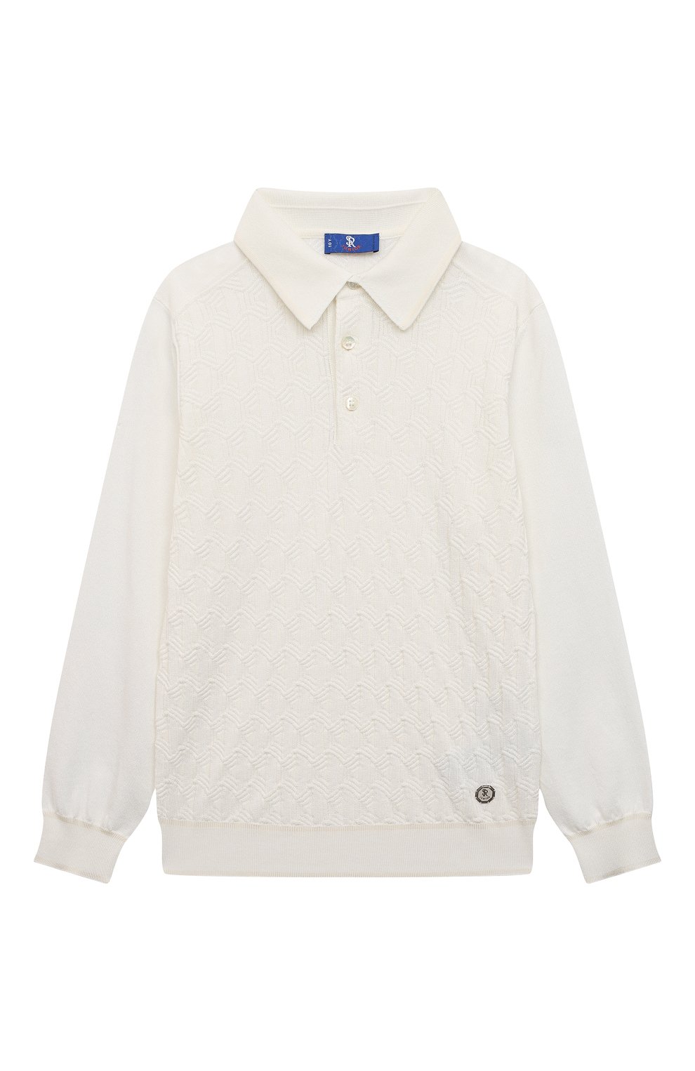 Поло из шелка и хлопка STEFANO RICCI JUNIOR, арт. KY18006P03/Y23170, фото 1