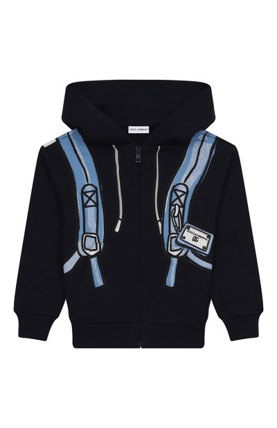 Хлопковая толстовка DOLCE & GABBANA, арт. L4JWKL/II7IJ/8-12+