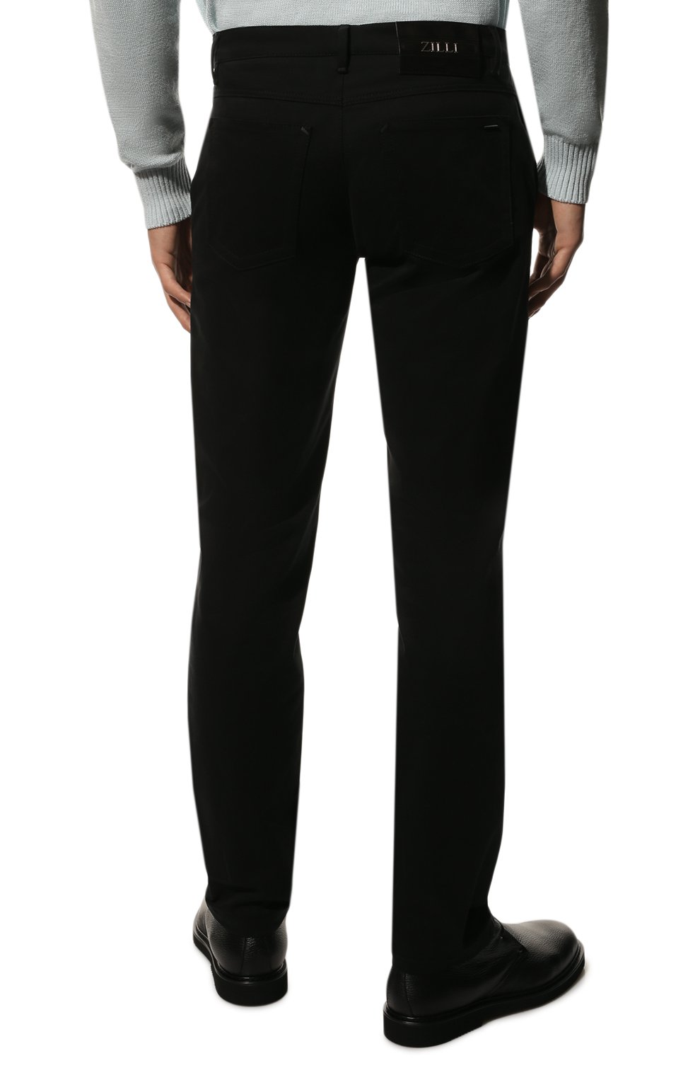 Джинсы ZILLI черного цвета по цене 115000 руб., арт. M0Y-00910-FLASH/S001, фото 4 Джинсы ZILLI, арт. M0Y-00910-FLASH/S001, фото 4