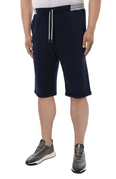 Хлопковые шорты MVST темно-синего цвета по цене 52250 руб., арт. 14M764/TS00/MUST/58-62, фото 3 Хлопковые шорты MVST, арт. 14M764/TS00/MUST/58-62, фото 3