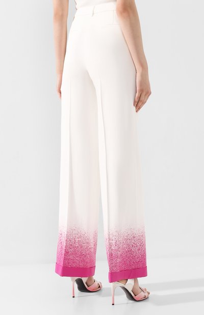 Брюки из вискозы OFF-WHITE белого цвета по цене 129500 руб., арт. 0WCA102R20H210960128, фото 4 Брюки из вискозы OFF-WHITE, арт. 0WCA102R20H210960128, фото 4