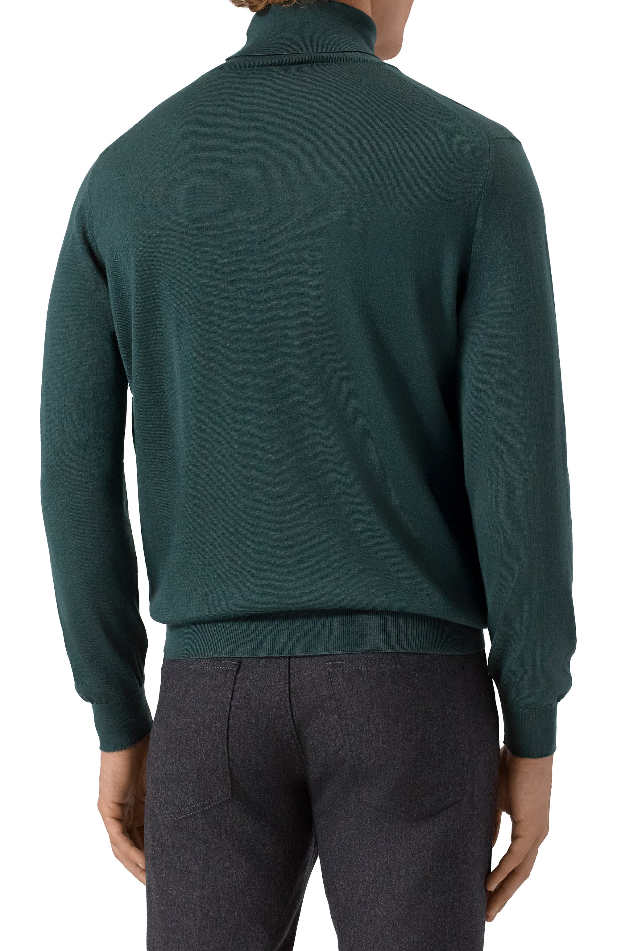 Водолазка из кашемира и шелка KITON, арт. UMKXX04K325, фото 4