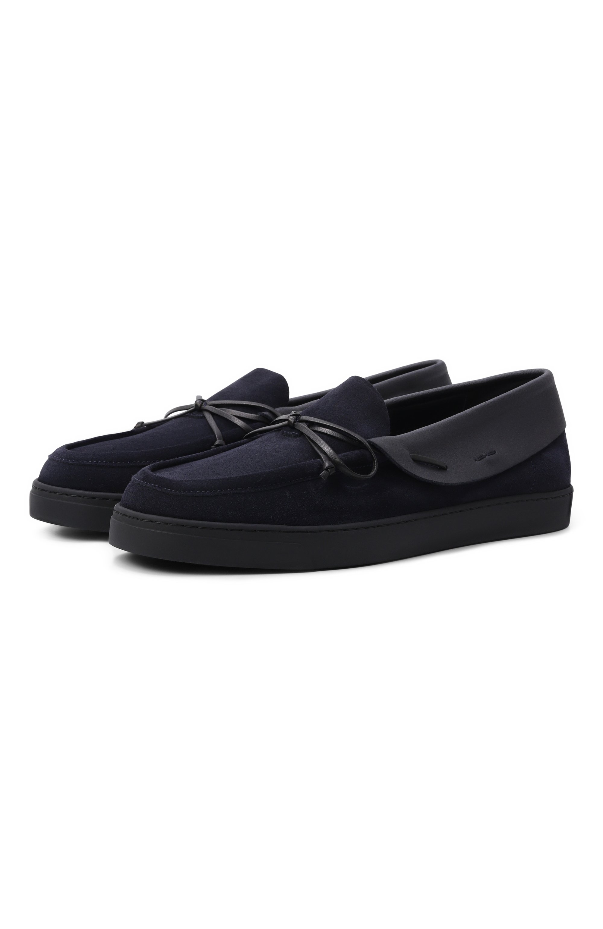 Замшевые лоферы GIORGIO ARMANI, арт. GM004384/AF29869, фото 1