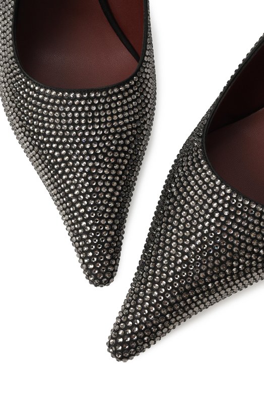 Текстильные туфли Elsa 90 Stella McCartney 810461/E00098 Чёрный  810461/E00098 Фото 7