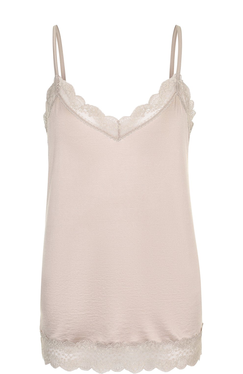 Топ на тонких бретельках с кружевной отделкой MEY, арт. 45224, фото 1