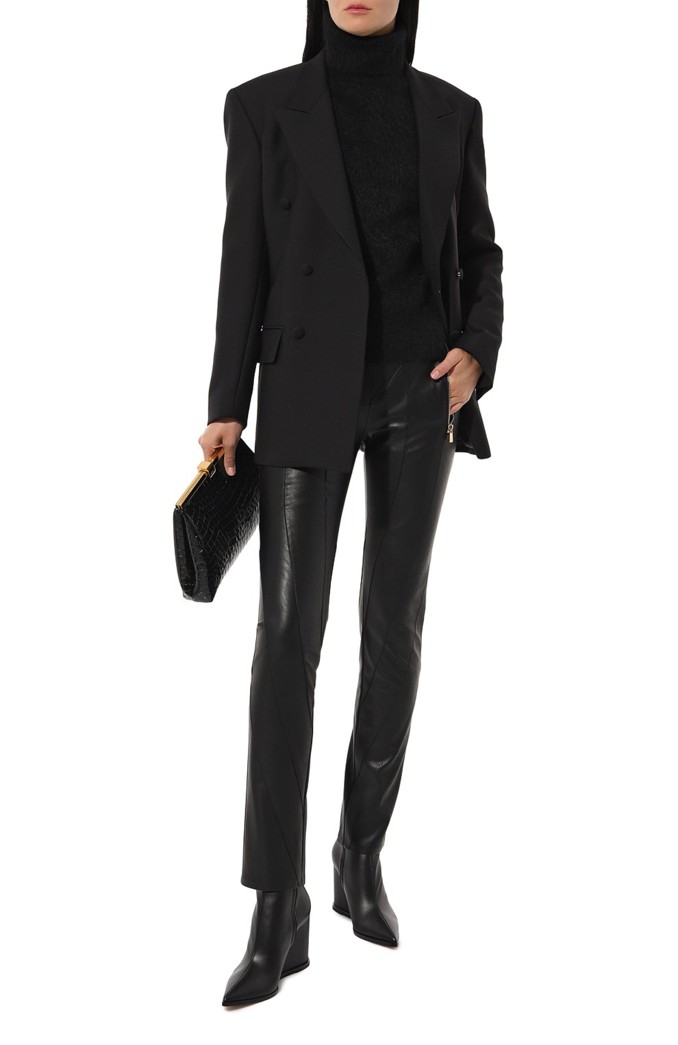 Брюки из экокожи PINKO, арт. 101643/A12U, фото 2