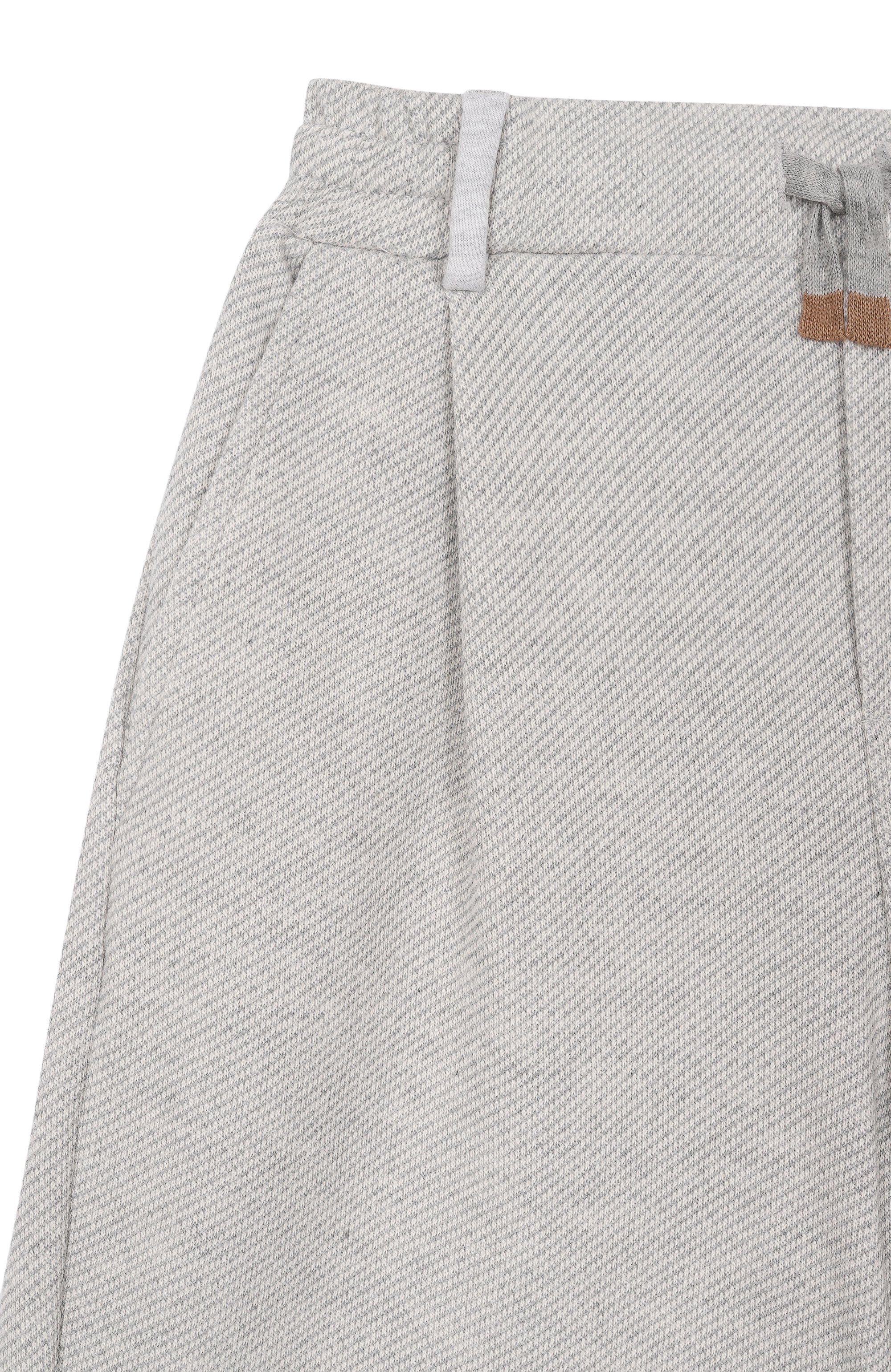 Хлопковые шорты ELEVENTY светло-серого цвета по цене 19500 руб., арт. EY6Q49/J0545_001, фото 3 Хлопковые шорты ELEVENTY, арт. EY6Q49/J0545_001, фото 3