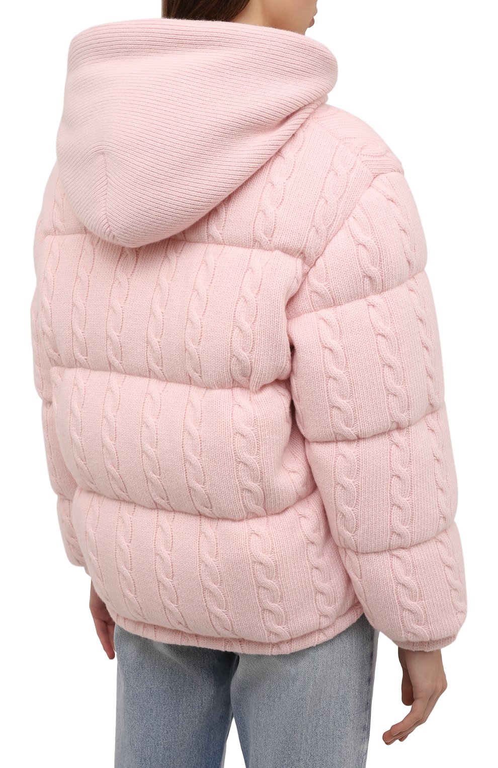 Пуховик из шерсти и кашемира MIU MIU, арт. ML725-1ZHW-F0442, фото 4