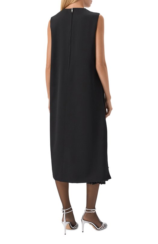 Шерстяное платье Jil Sander J04CT0114/J40021 Чёрный  J04CT0114/J40021 Фото 3