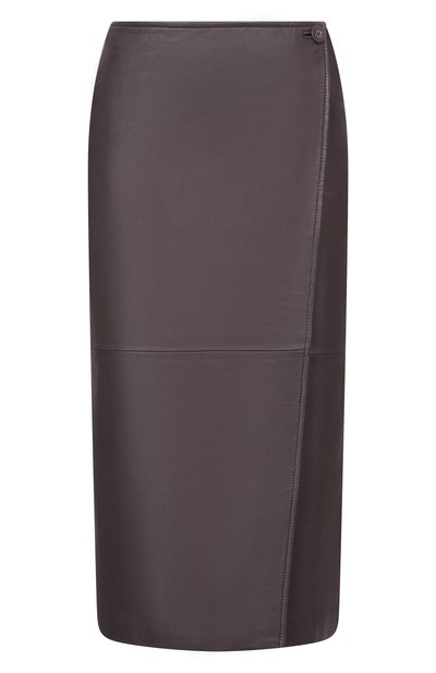 Женская кожаная юбка OFFICINE GENERALE, арт. W25WLTR554