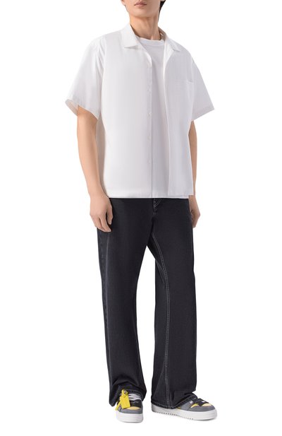 Комбинированные кеды 3.0 off court OFF-WHITE, арт. 0MIA29KS26LEA002, фото 2