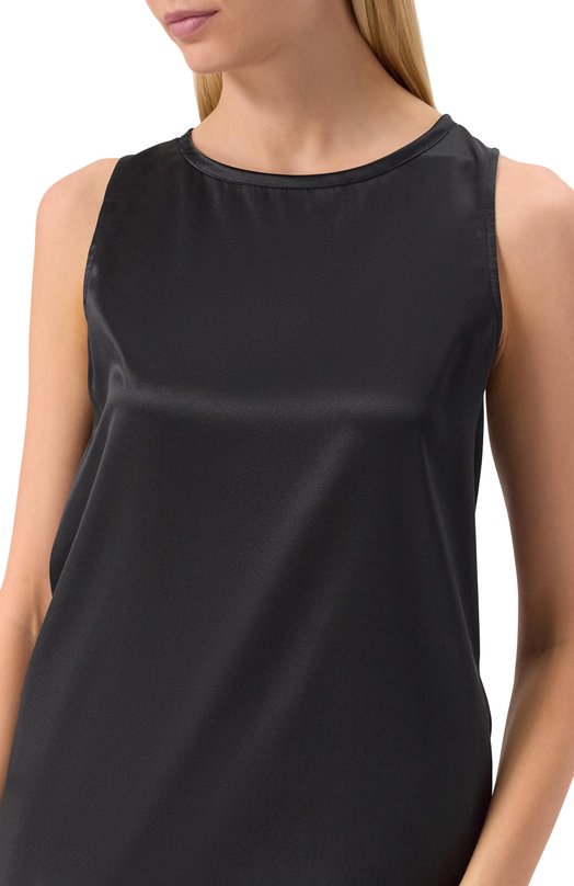 Атласный топ MVST M25.2MW.B401 Чёрный  M25.2MW.B401 Фото 5